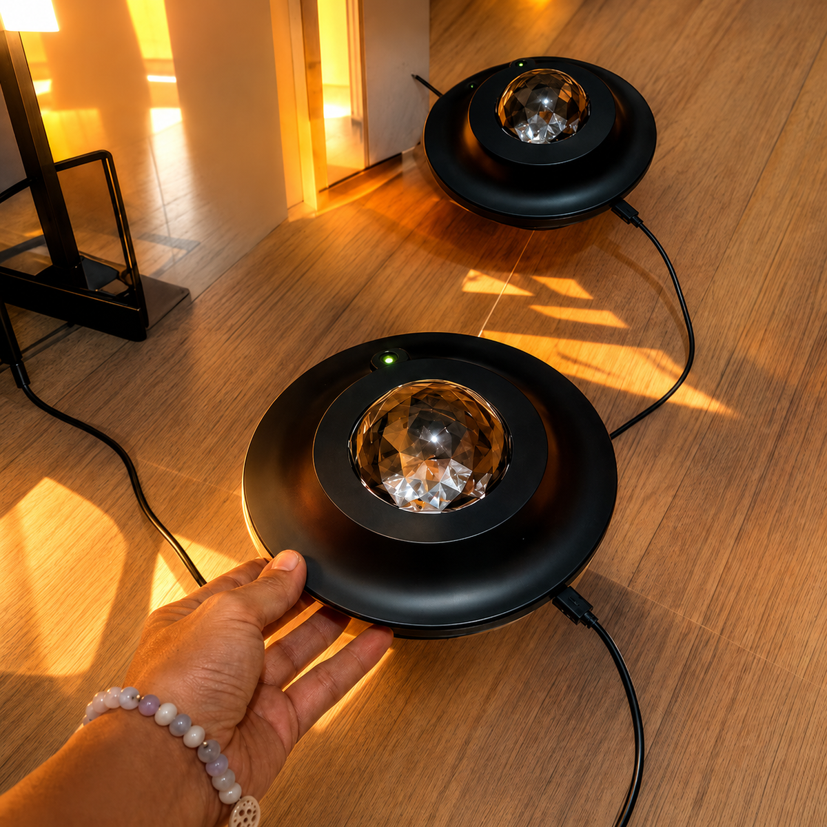 Star Galaxy Projector Lamp with Bluetooth Speaker - Remote & Multiple Colors