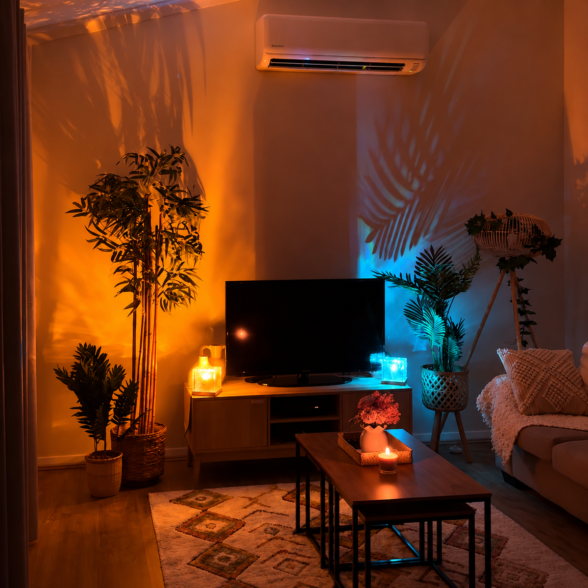 Dream Wave Projector Lamp – 16 Color Modes (With Remote)